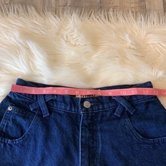 Vintage Sasson baggy tapered jeans see measurements - Picture 7 of 10